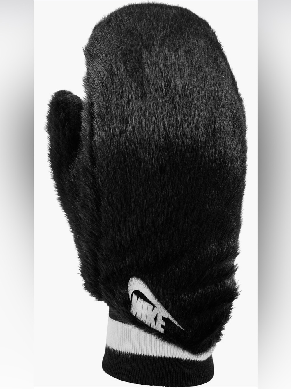 NWT Nike Faux Fur Mittens